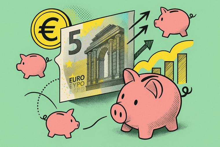 Reicher denken in 30 Tagen: Was täglich 5 Euro bewirken können
