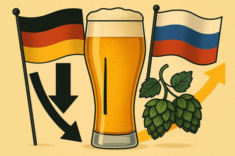 Bier-Krise: Deutschland fliegt aus Top 5 – Russland überholt