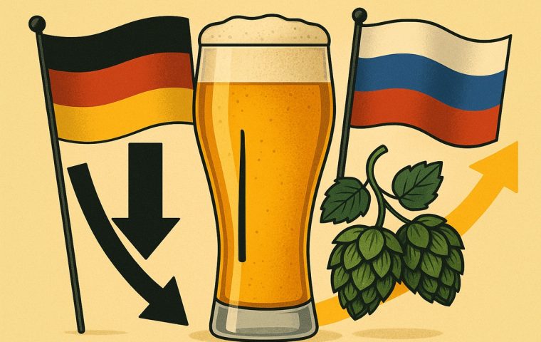 Bier-Krise: Deutschland fliegt aus Top 5 – Russland überholt