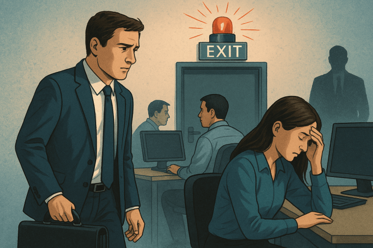 Entlassungswelle voraus? So entlarvst du den Exit-Plan deiner Firma