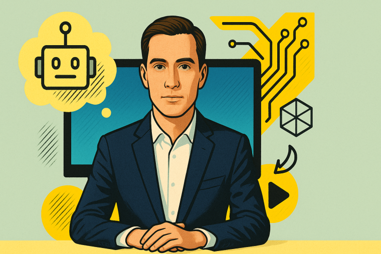 KI erobert TV: Deutschlands erstes KI-moderiertes Techmagazin startet