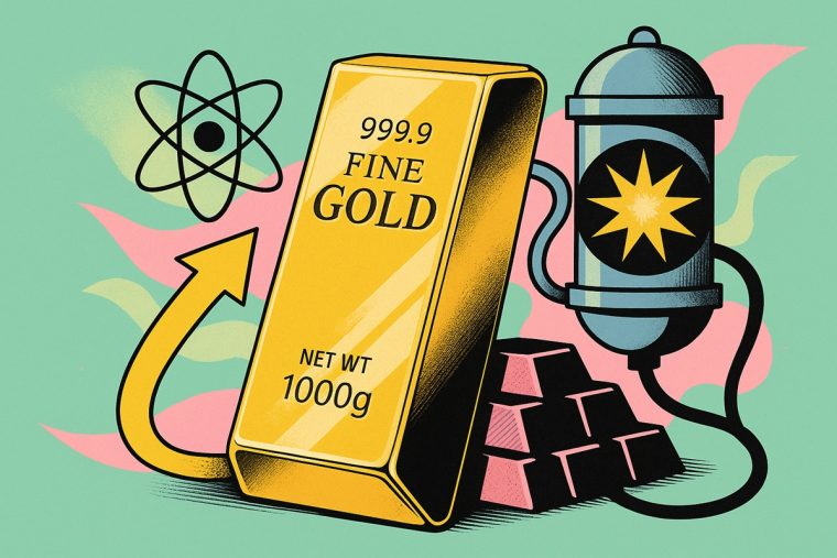 Alchemie mit Kernfusion: Dieses Startup will Gold drucken – und könnte dessen Wert zerstören