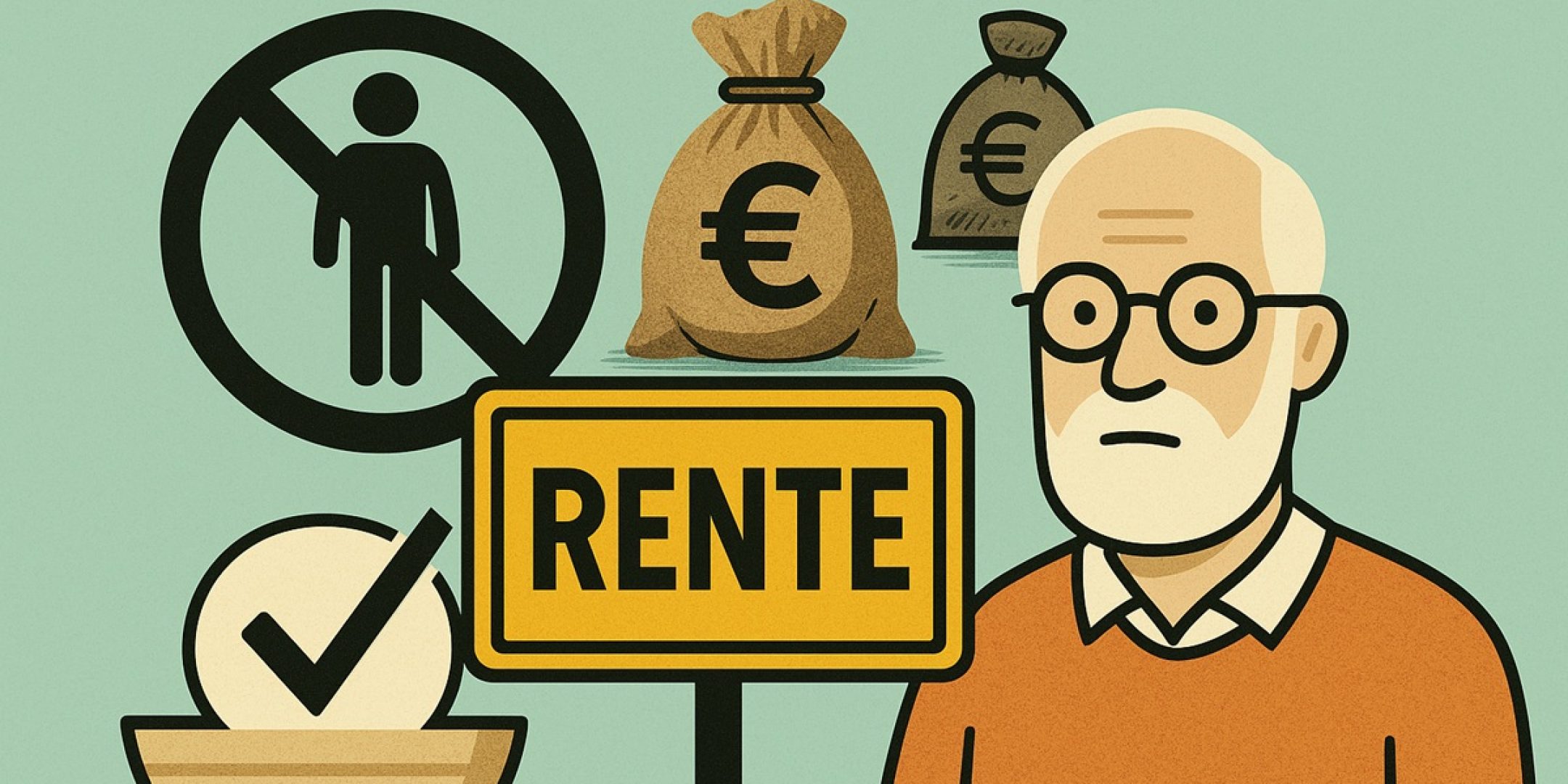 Nie gearbeitet, trotzdem Rente? So viel Geld gibt’s wirklich