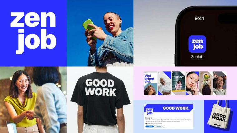 Aus dem Nebenjob wird „GOOD WORK”: Zenjob präsentiert neue Brand
