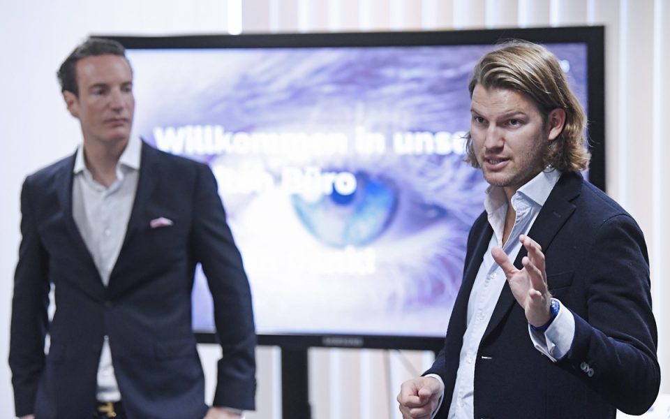 Valentin Stalf (r.) und Maximilian Tayenthal
