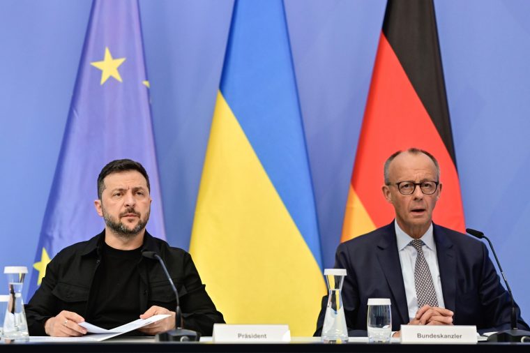 Merz und Selenskyj: Europa stellt Weichen für Trump-Putin-Gipfel