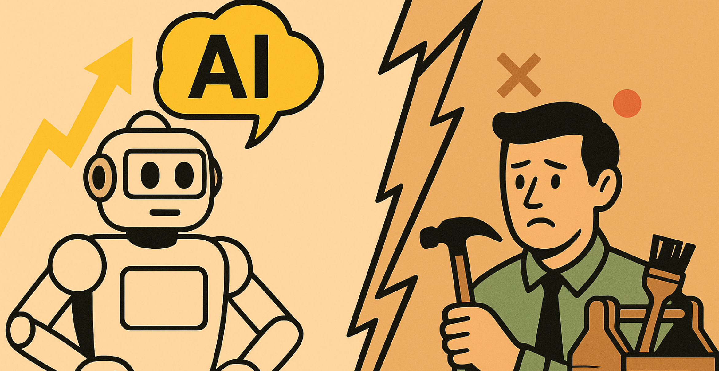 KI frisst Mittelschicht: Die stille Revolution am Arbeitsmarkt