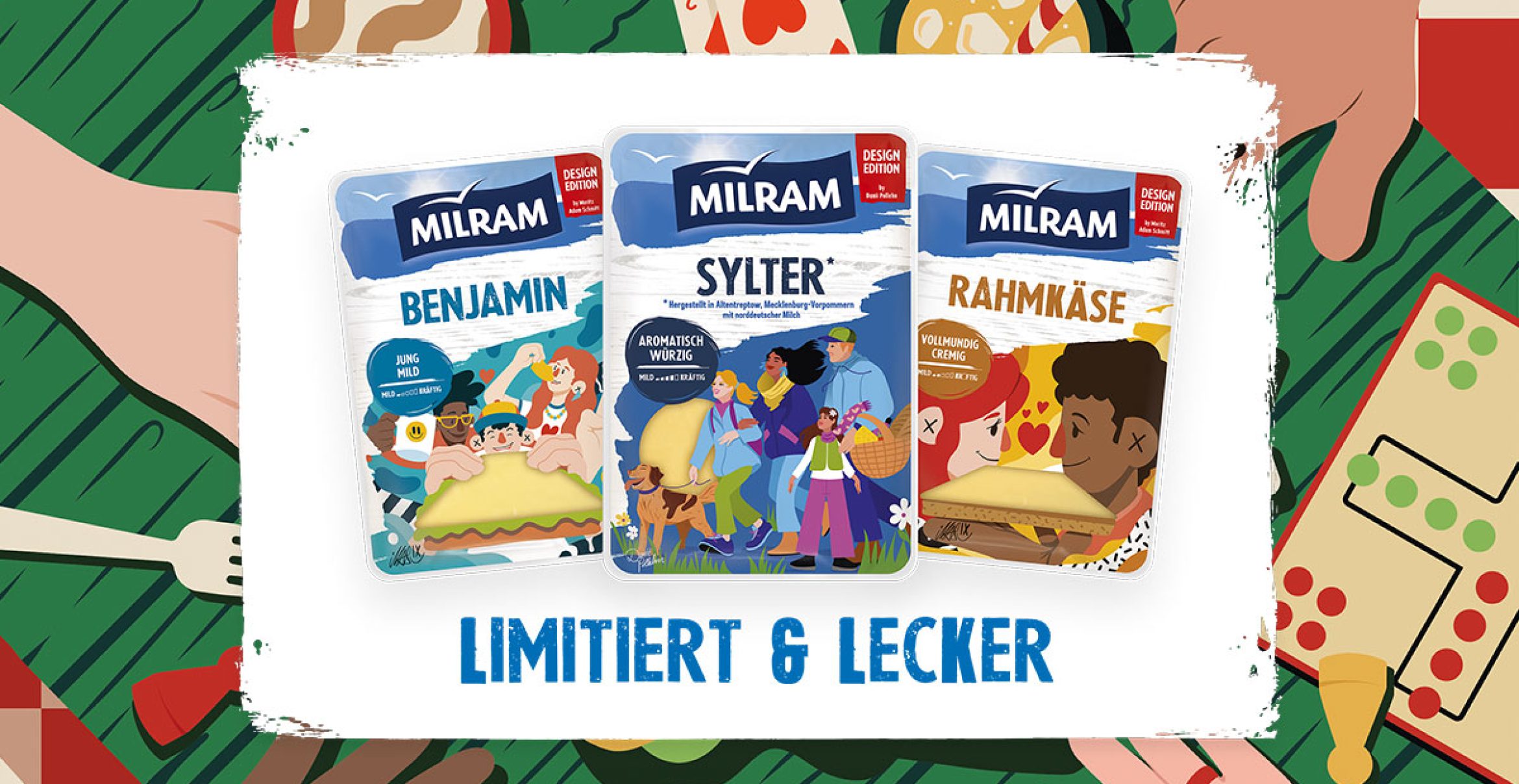 „Käse gegen Hass“: Wie Milram mit bunten Verpackungen mehr Politik macht als der ganze Bundestag