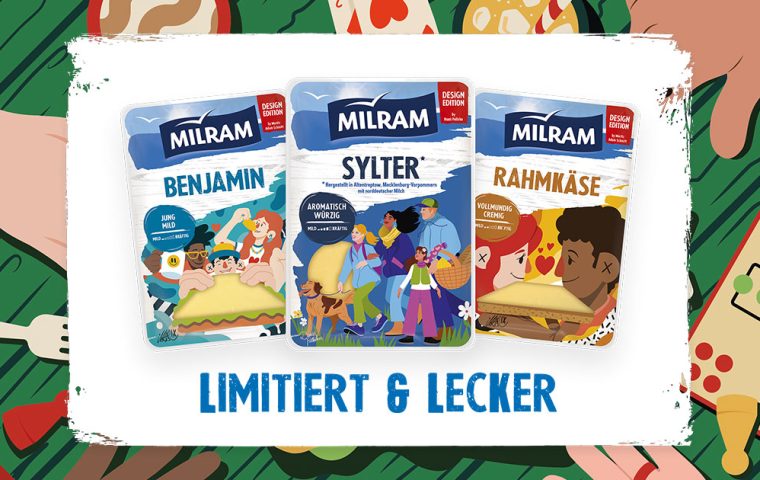 „Käse gegen Hass“: Wie Milram mit bunten Verpackungen mehr Politik macht als der ganze Bundestag