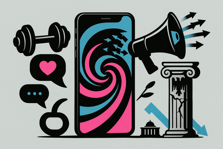 „Fitness, Feeds, Faschismus – Wie rechte Influencer TikTok unterwandern und unsere Demokratie unter Druck setzen“