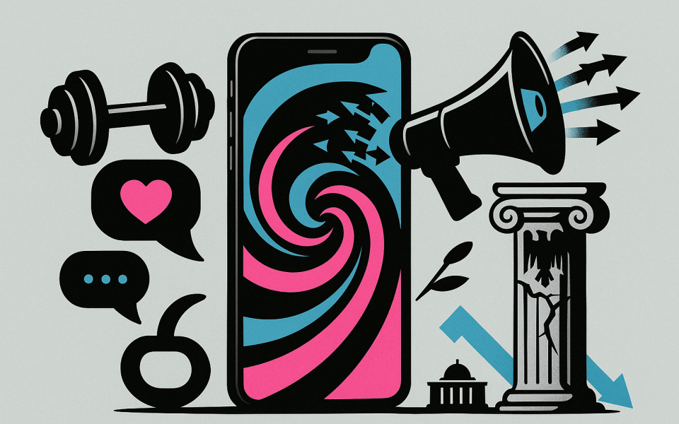 „Fitness, Feeds, Faschismus – Wie rechte Influencer TikTok unterwandern und unsere Demokratie unter Druck setzen“