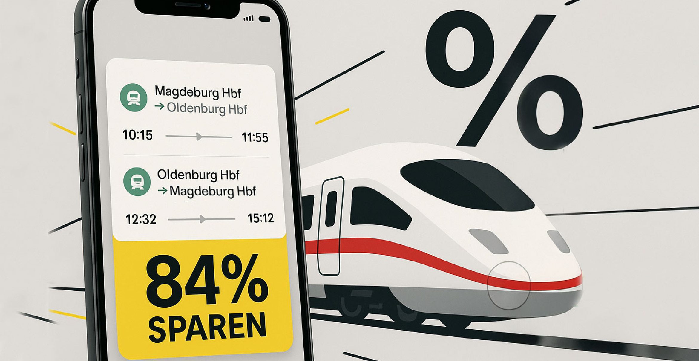 Bahn-Hack: Wie ein Entwickler die Bahn austrickst, 84% spart und eine App plant