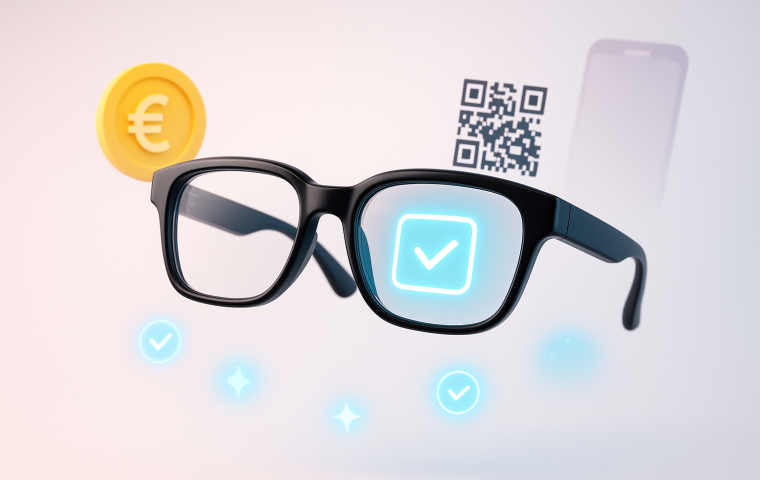 Bezahlen mit der Brille: Xiaomis smarte Brille wird zum Geldbeutel