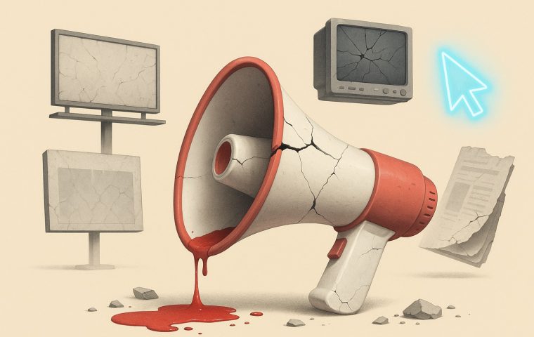 Von 2,31 Milliarden auf Sparflamme: Werbemarkt im Sinkflug – warum Mittelständler jetzt antizyklisch investieren sollten