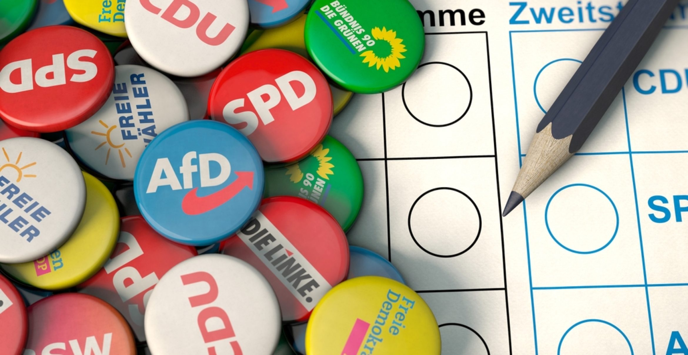 Nach den Stichwahlen: Deutschland wird zum Zwei Parteien-Land. Hier die AfD, dort der Rest