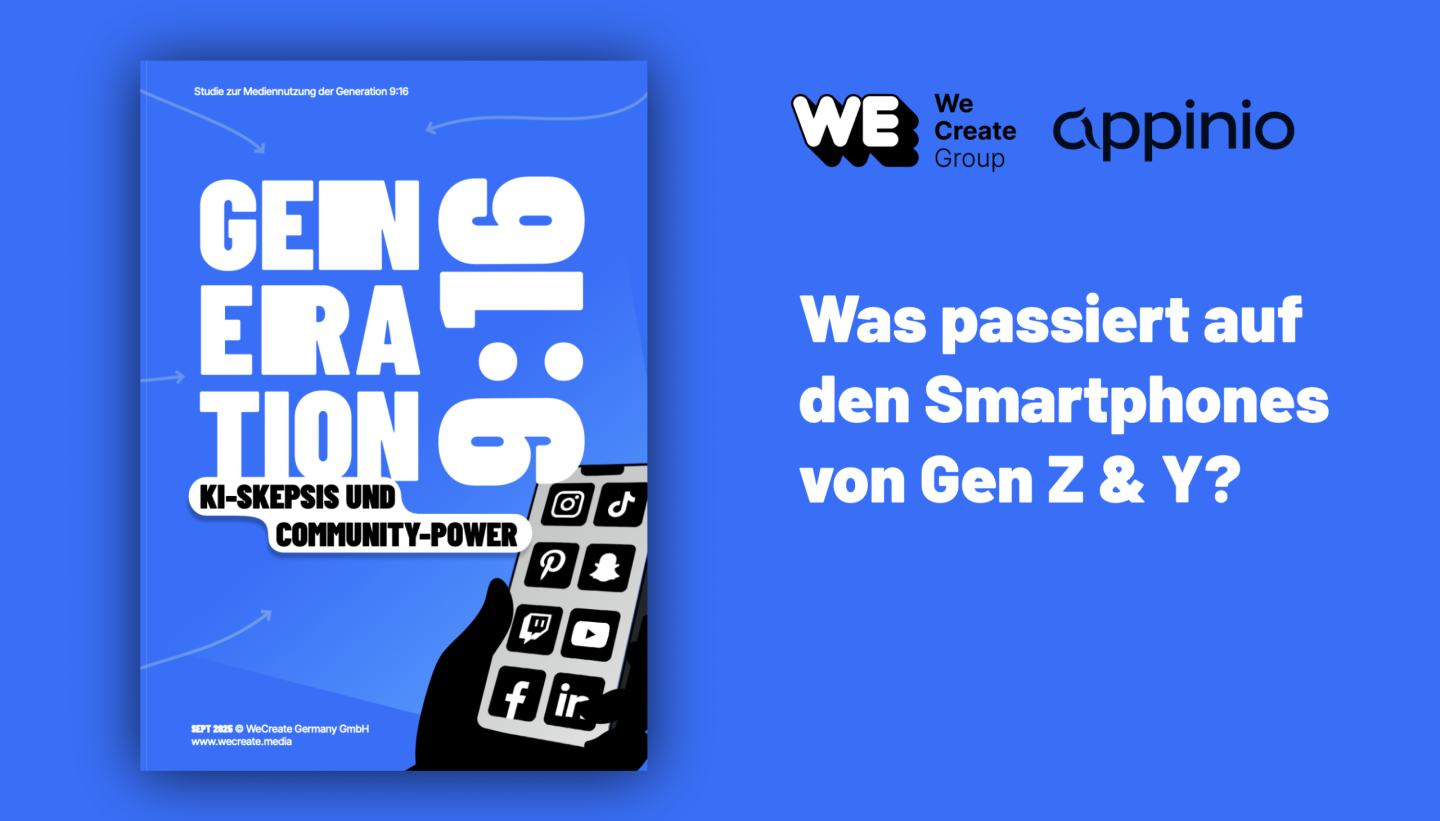 Neue Mediennutzungsstudie zeigt: GenZ & GenY waren nie einfacher zu erreichen, aber nie schwerer zu gewinnen