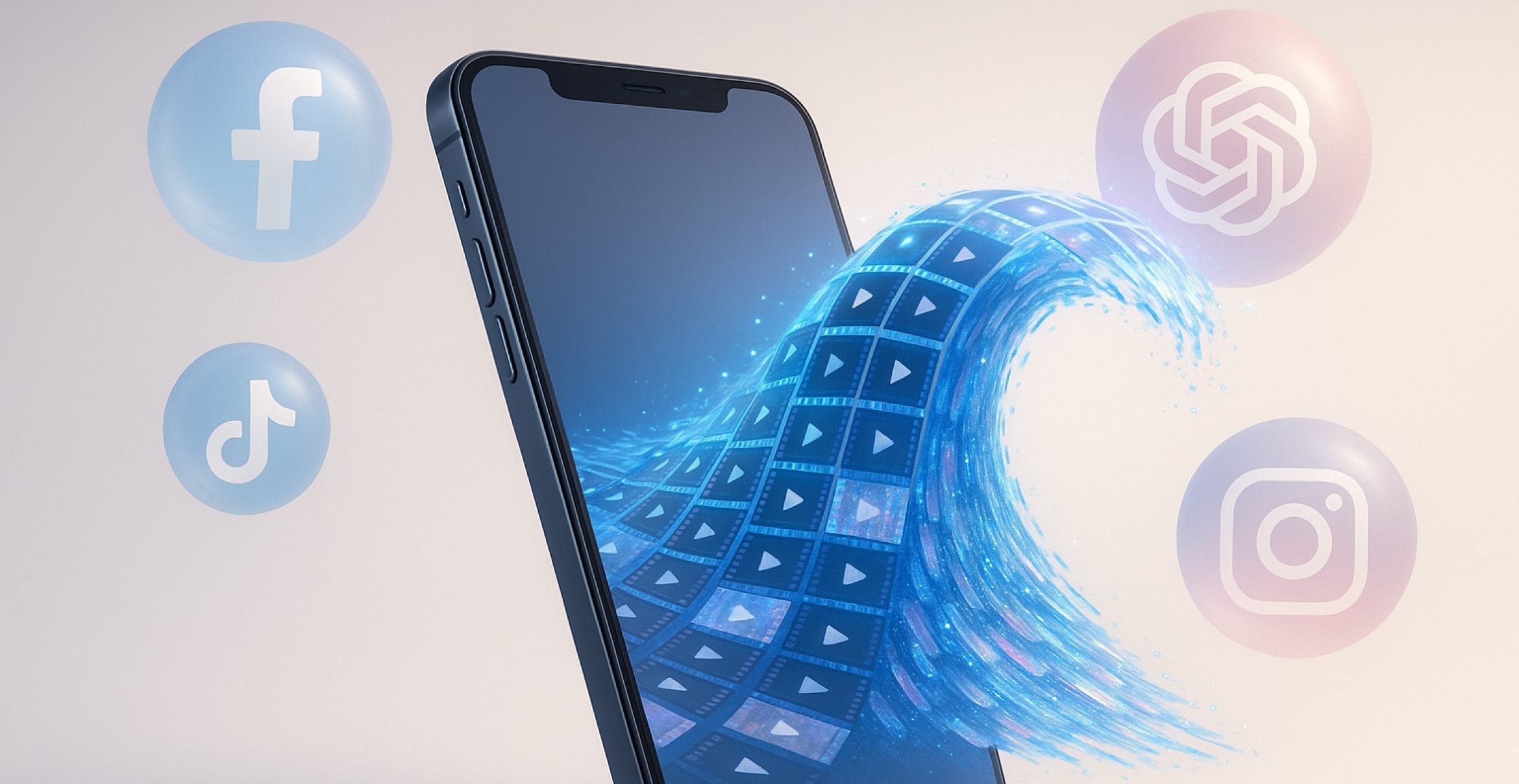 KI-Videos als Social-Media-Zukunft: Meta und OpenAI starten TikTok-Attacke