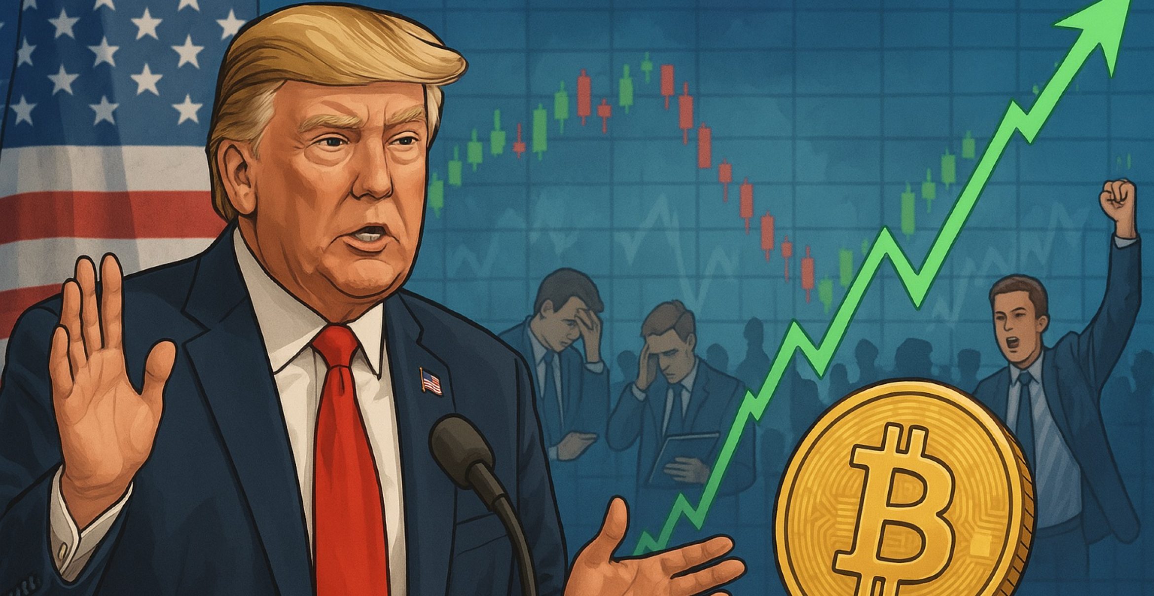 Bitcoin trotzt Trump: Wie Krypto vom Chaos profitiert