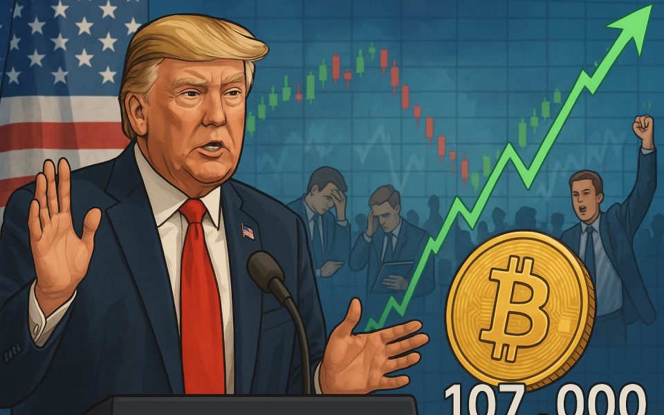 Der Bitcoin trotz den Zolldrohungen von US-Präsident Trump