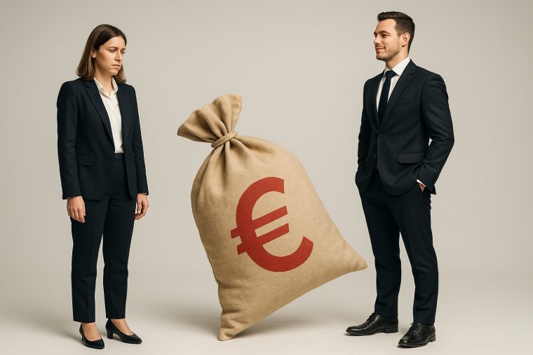 Gender Pay Gap: Vorstandsfrauen verlieren 11 Prozent – Männer legen zu