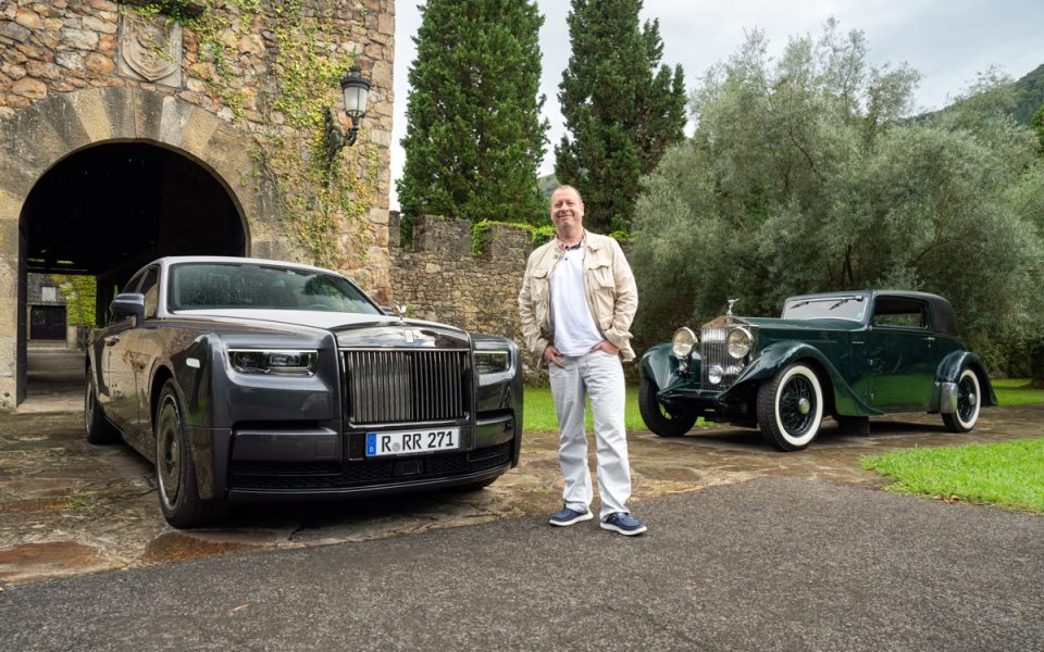 Matthias Lauerer fühlt dem Phantom VIII auf den Zahn