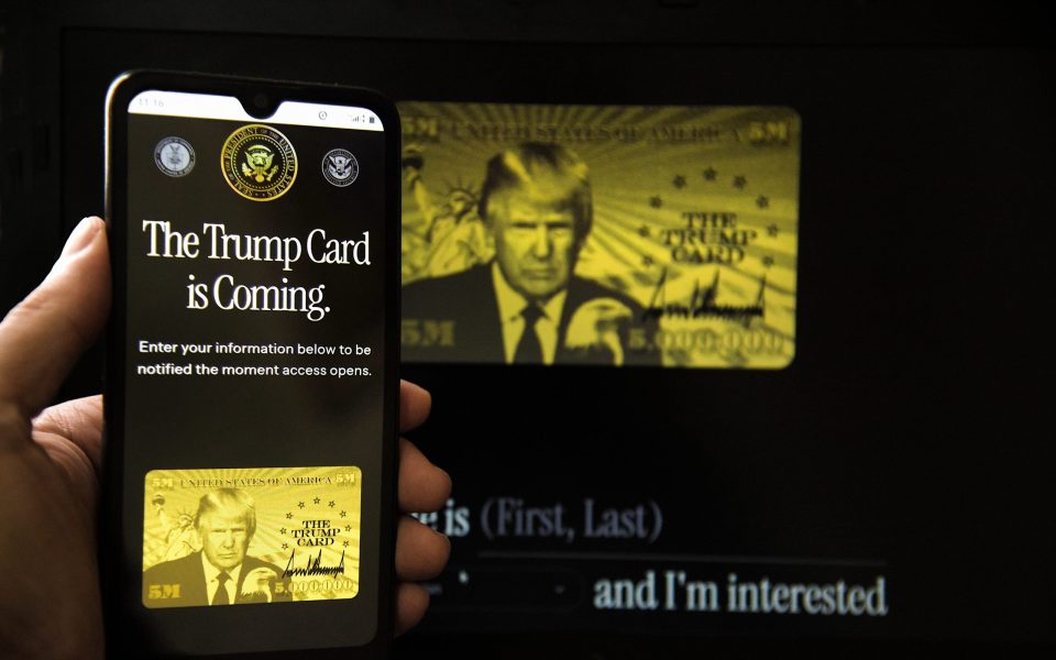 Donald Trump erfindet eine Art Einreisevisum für die USA, das nur die erhalten, die viel Geld zahlen
