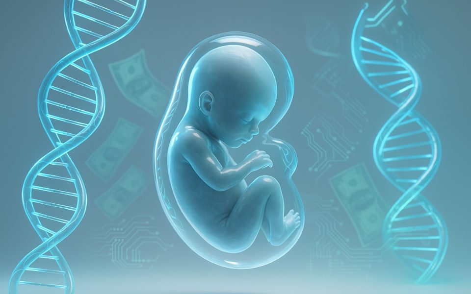 Das Silicon Valley investiert in die genetische Embryo-Bearbeitung.