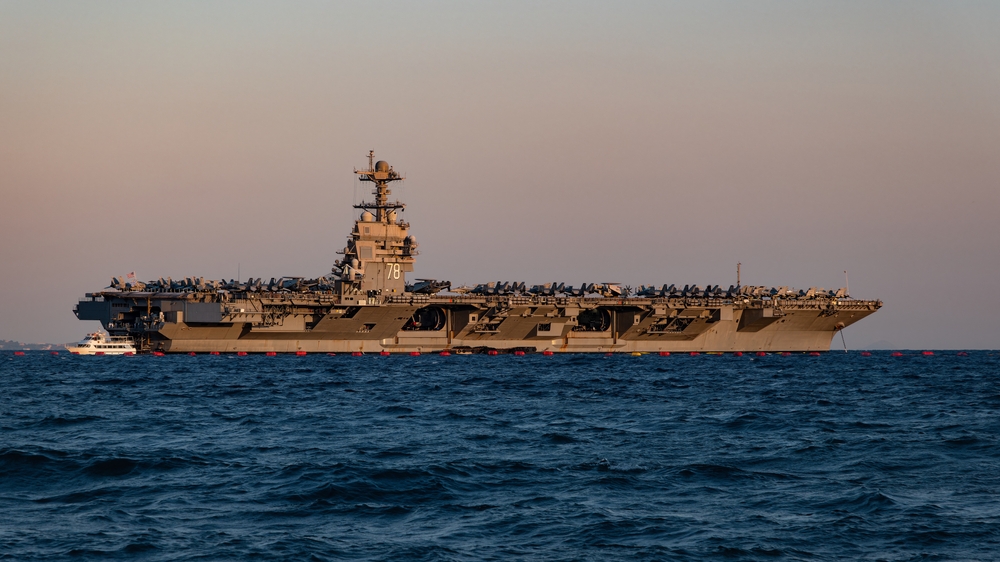 Der USS Gerald R. Ford Aircraft Carrier