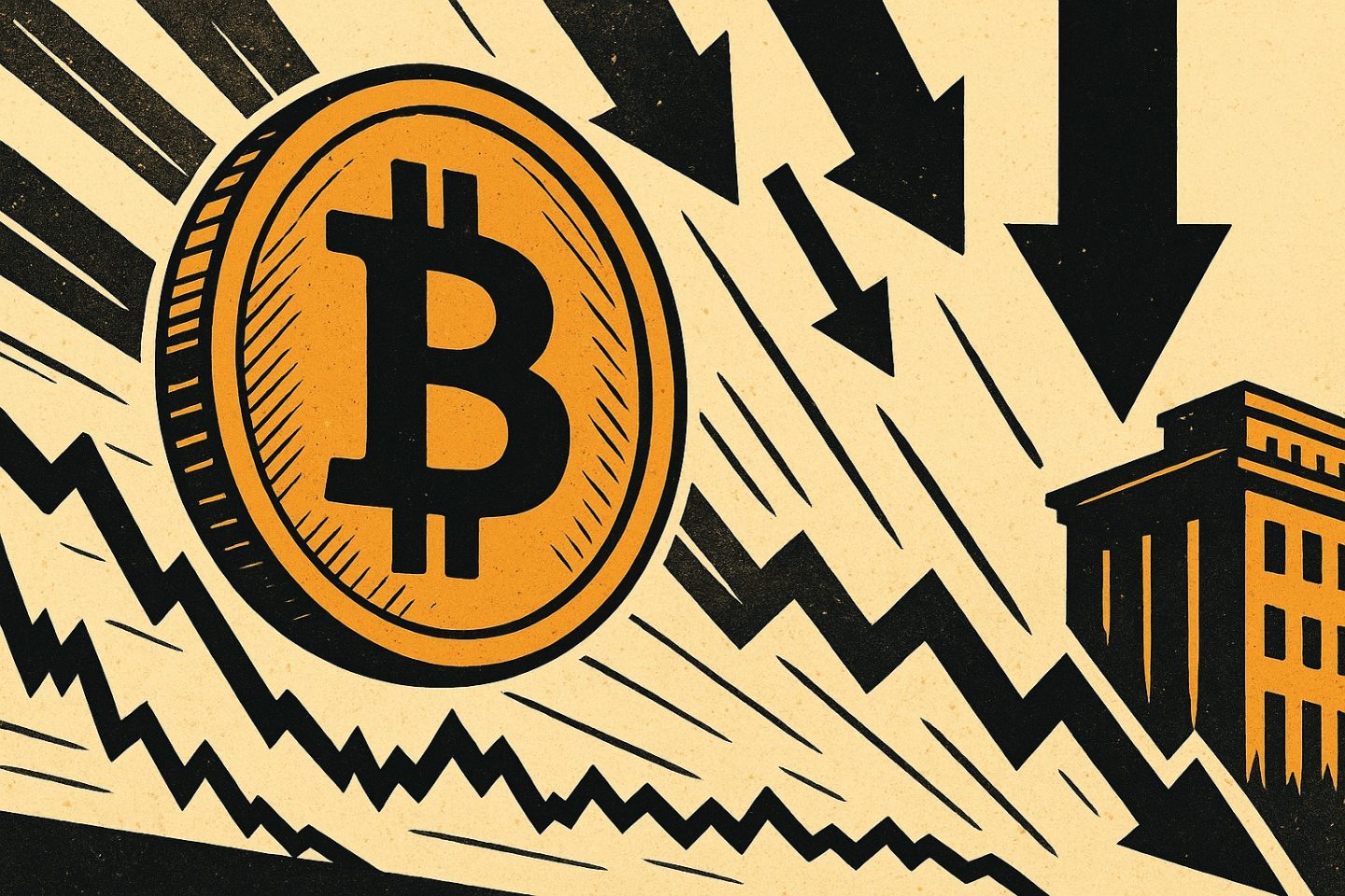 Crash-Alarm bei Bitcoin: Institutionelle verkaufen Milliarden, Tschechien steigt erstmals ein