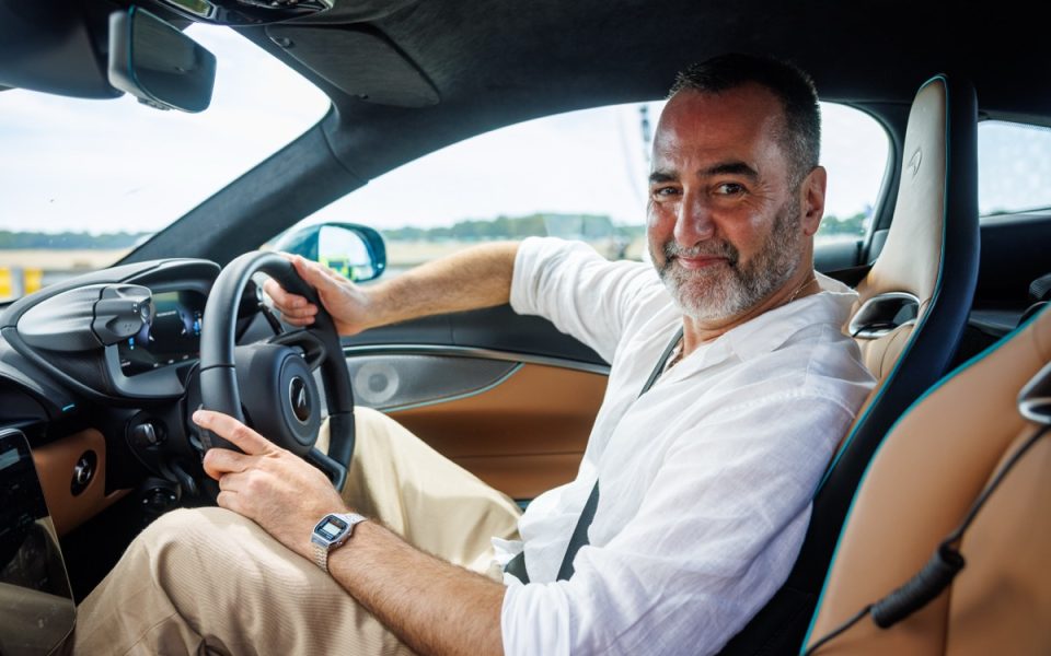 David Modjarad im McLaren Artura