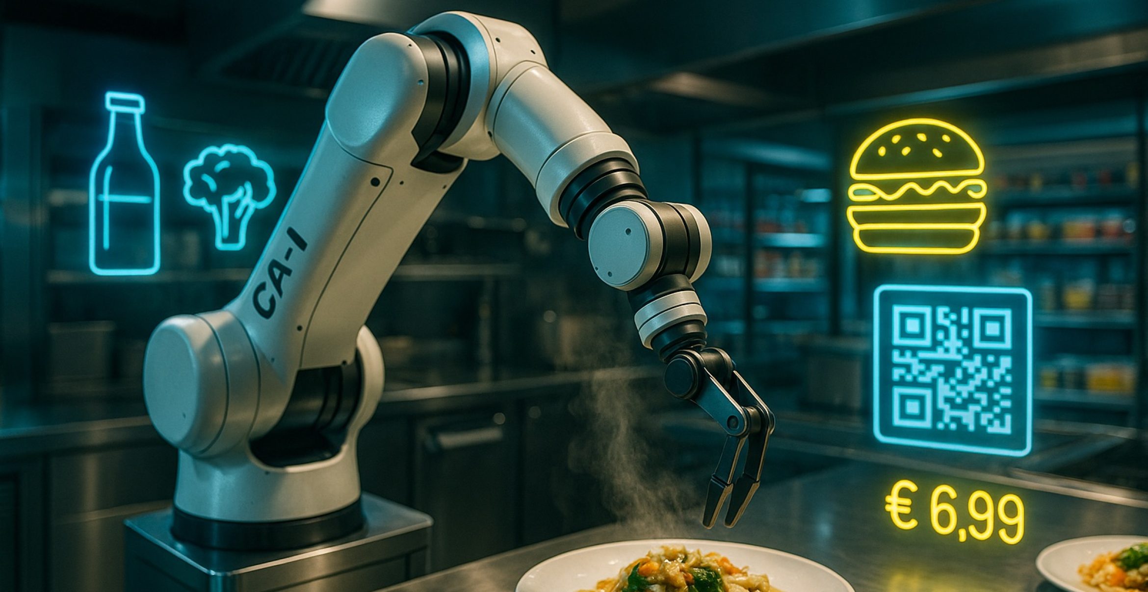 Roboter-Koch übernimmt bei REWE – KI serviert 120 Mahlzeiten pro Stunde