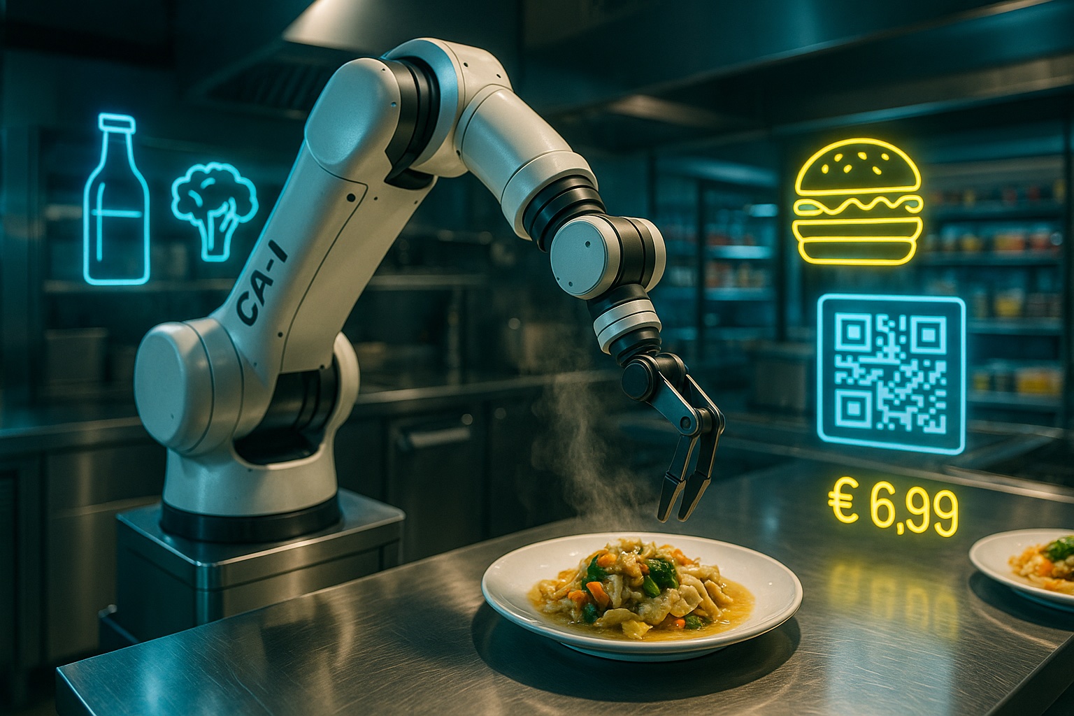Roboter-Koch revolutioniert REWE-Supermarkt