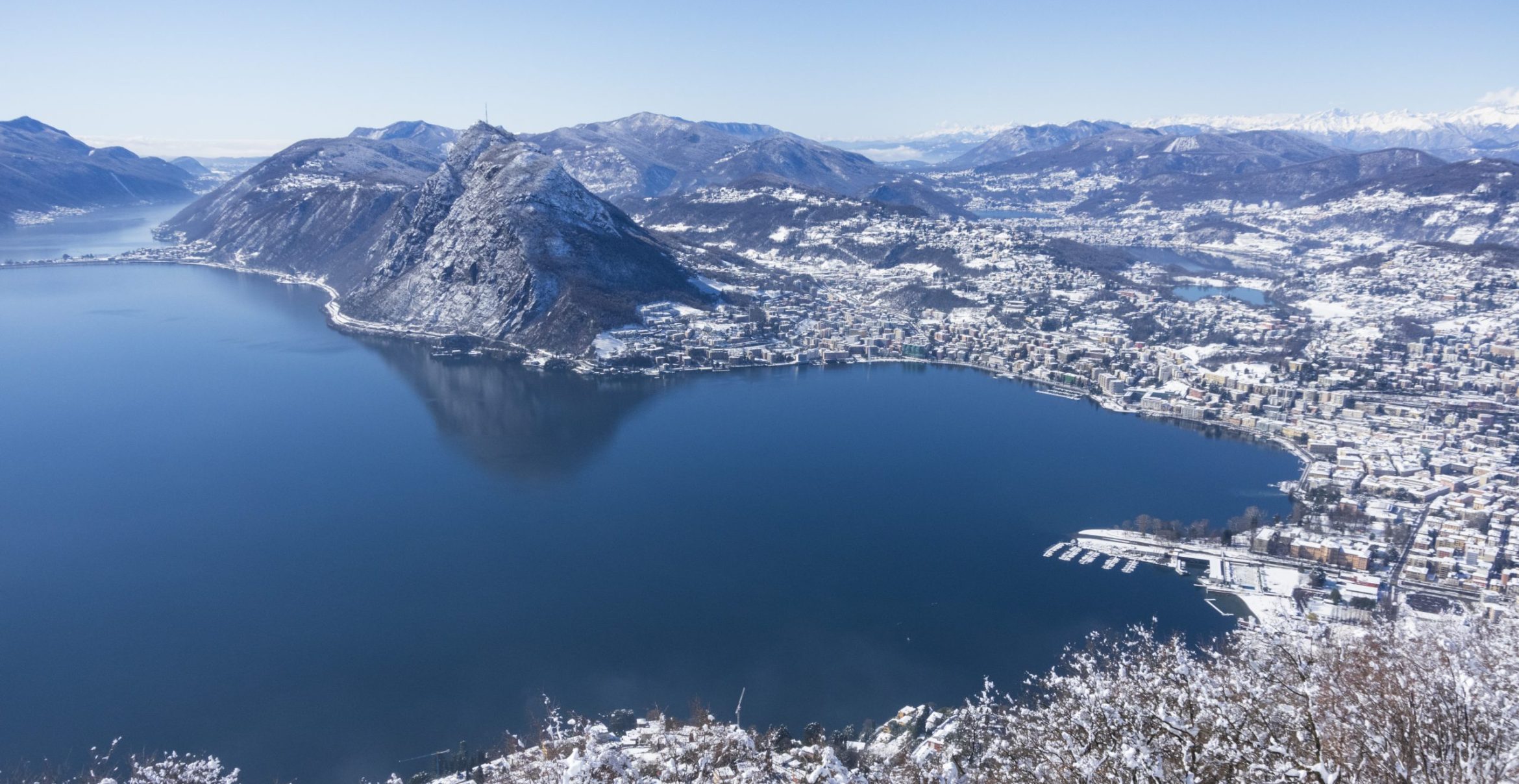 SOMETIMES IT SNOWS IN LUGANO