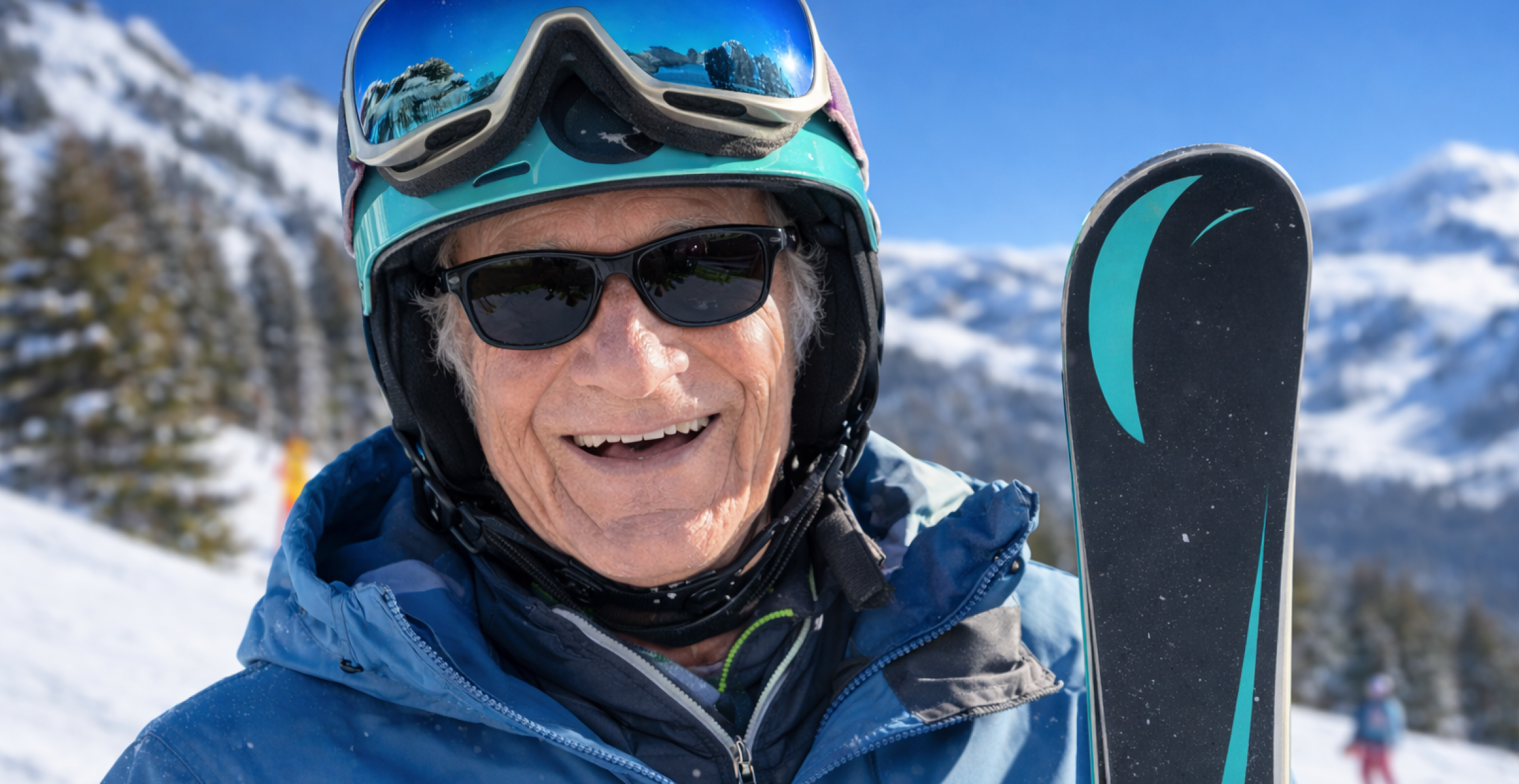 Der Longevity-Punk: So rockt der 101-jährige Gottfried noch die Skipisten