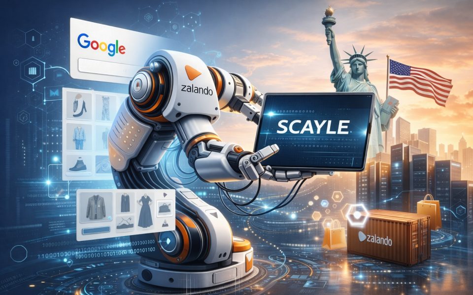 Zalando wagt mit KI-Power und B2B-Plattform Scayle den Sprung in den US-Markt.