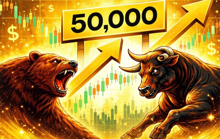 Lineare Illusion: DAX bei 50.000 – oder die Kunst der geraden Linie