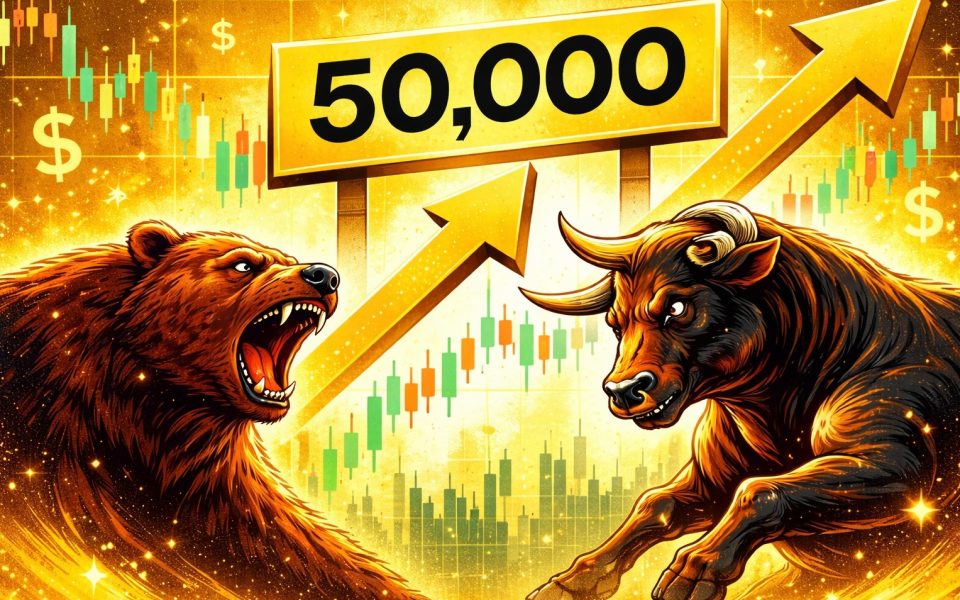 Lineare Illusion: DAX bei 50.000 – oder die Kunst der geraden Linie