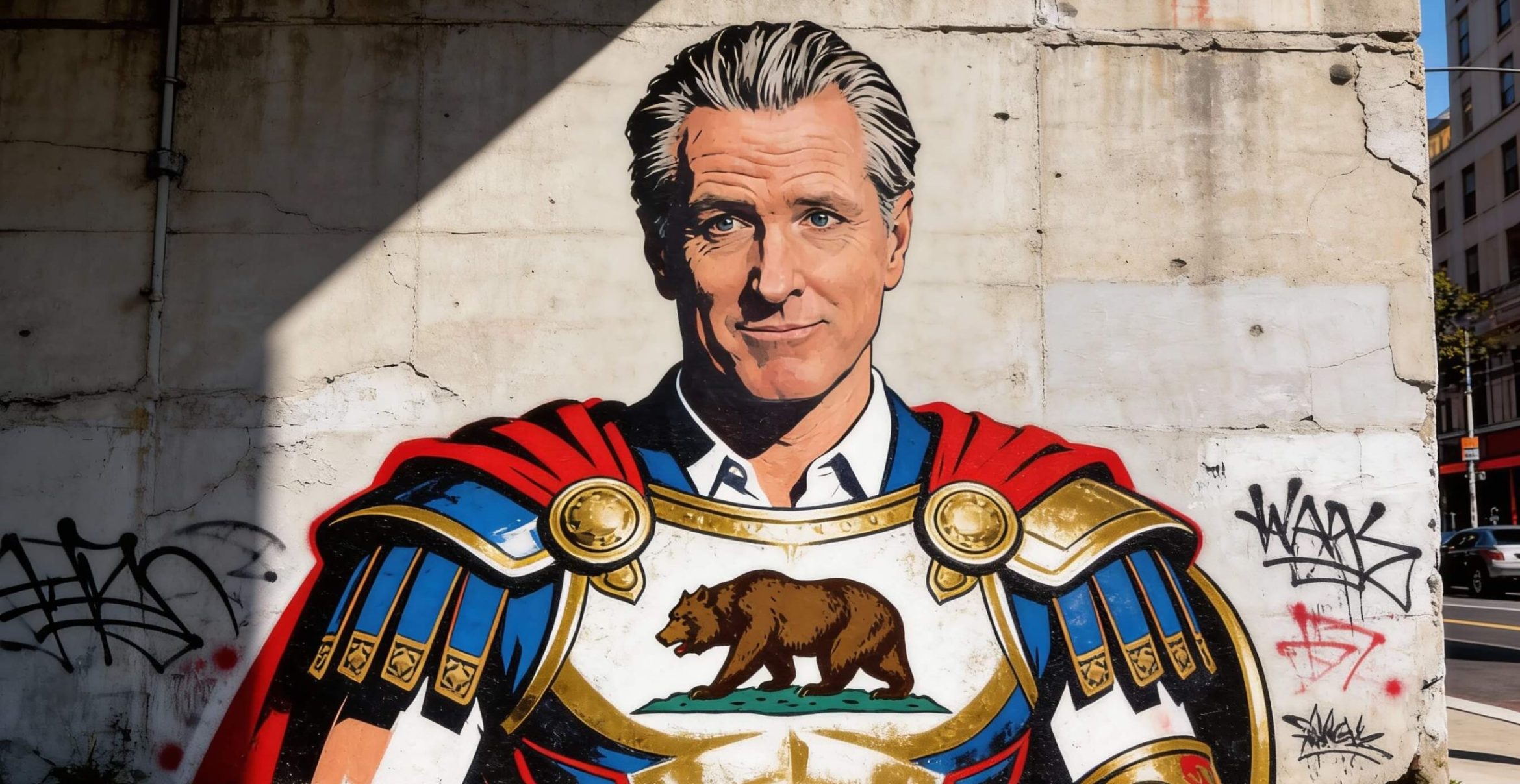 Gavin Newsom in Davos: Amerikas letzte Hoffnung mit Eiern aus Stahl