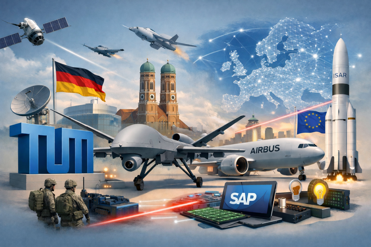 TUM macht München zur Kommandozentrale für Europas Sicherheit