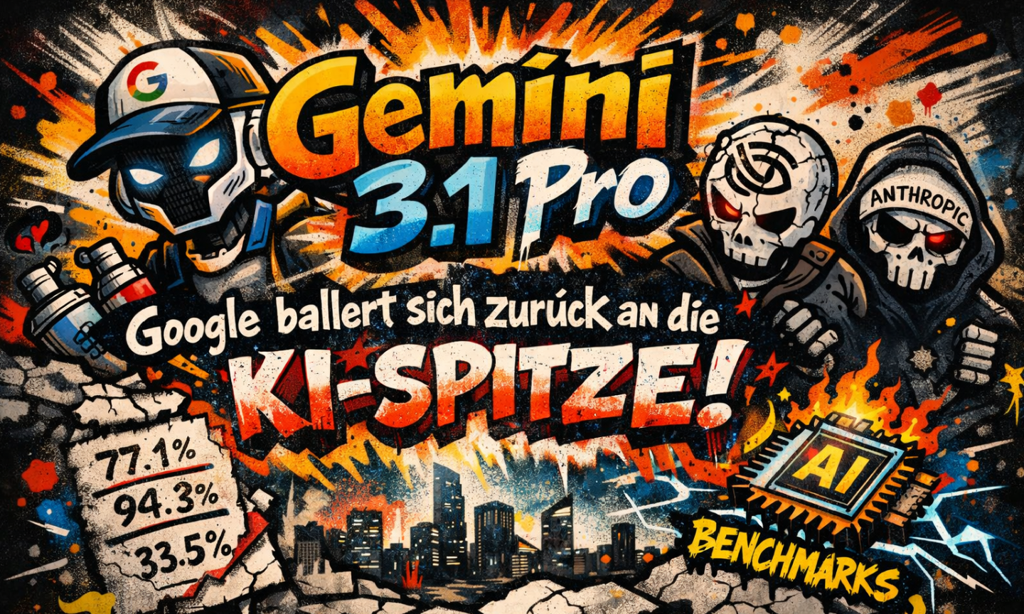 Gemini 3.1 Pro: Google ballert sich zurück an die KI-Spitze