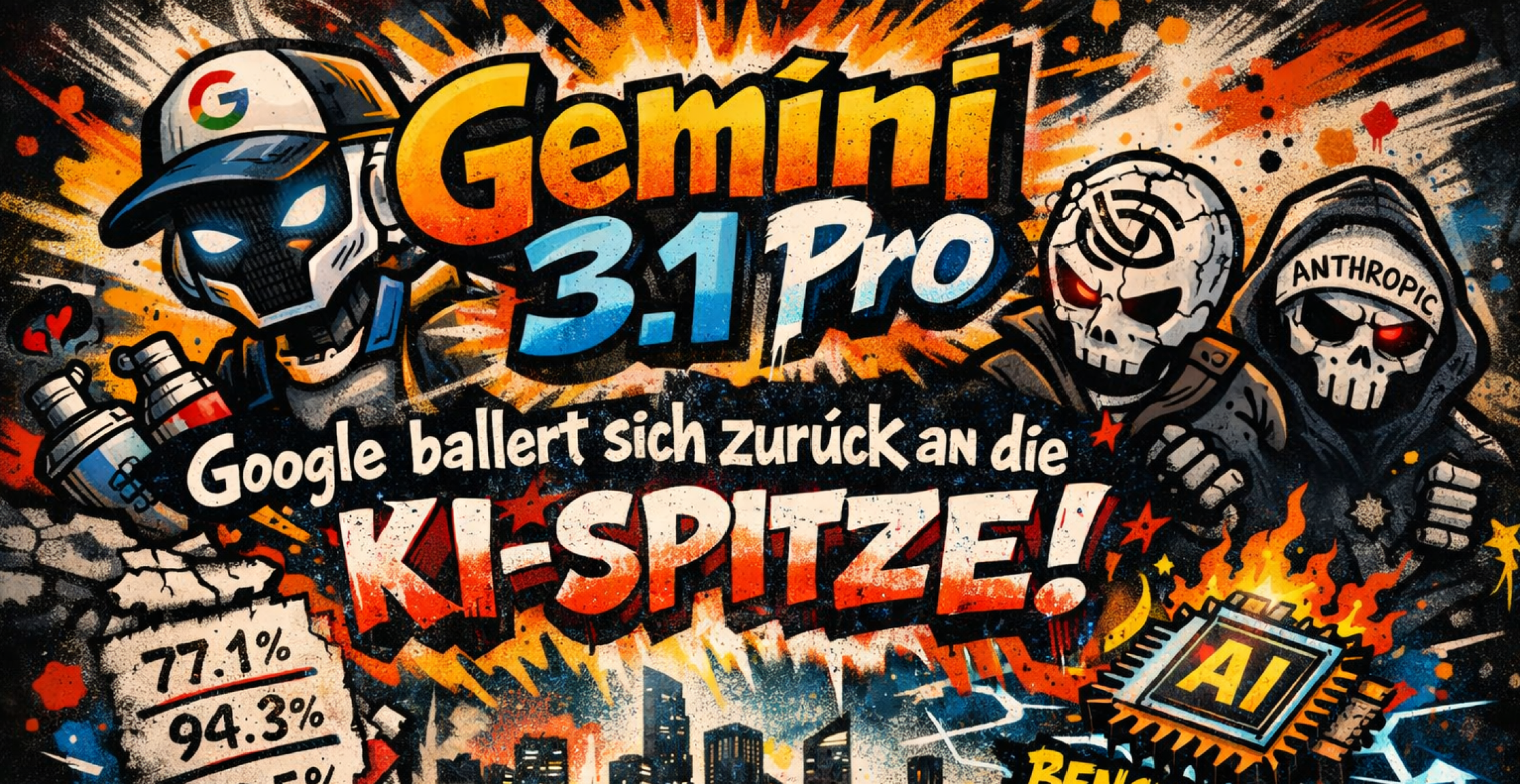 Gemini 3.1 Pro: Google ballert sich zurück an die KI-Spitze