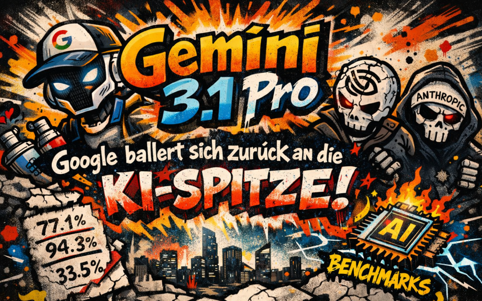Gemini 3.1 Pro: Google ballert sich zurück an die KI-Spitze