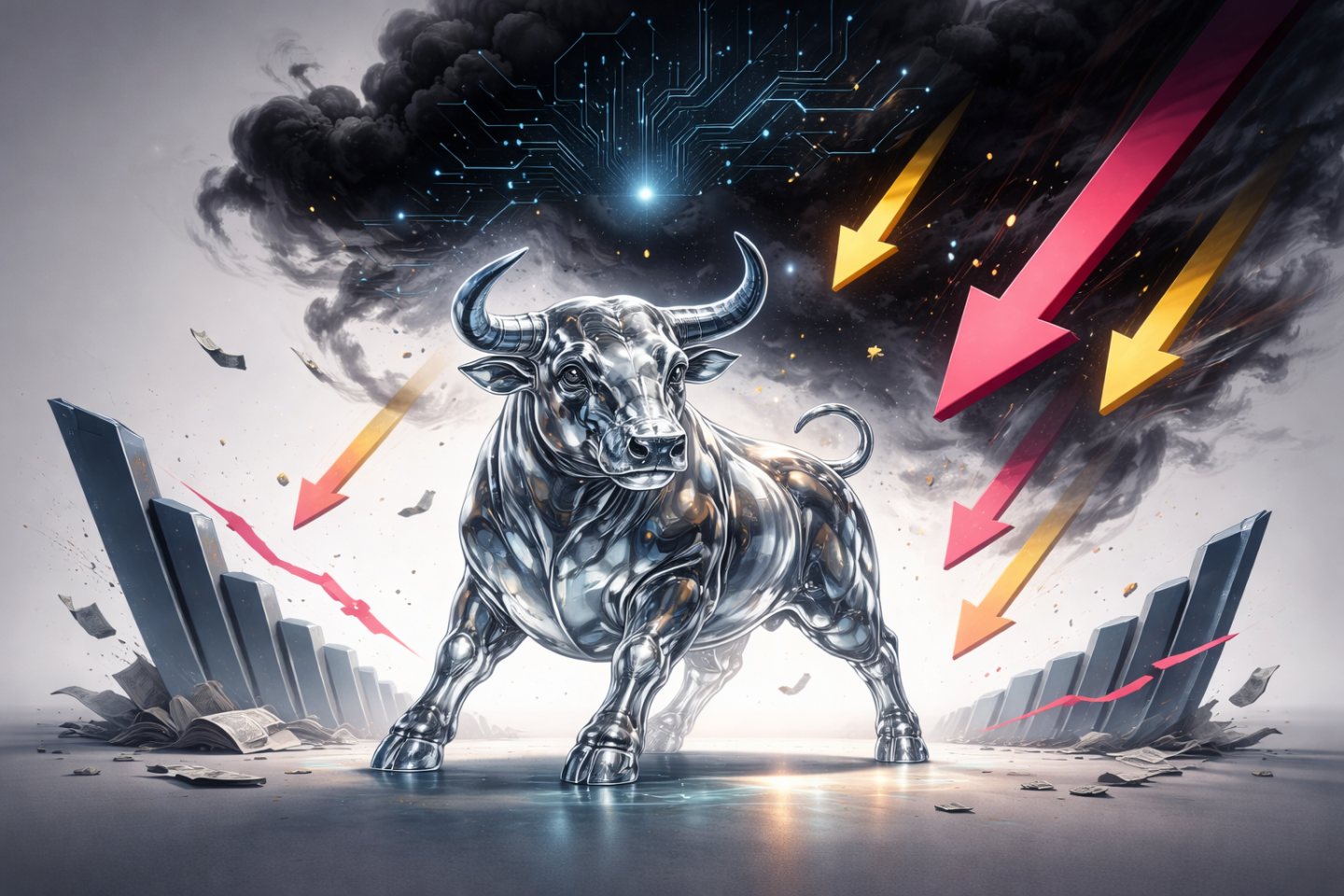 AI-Scare-Trade erklärt: Warum Kurse fallen, obwohl Geschäfte laufen