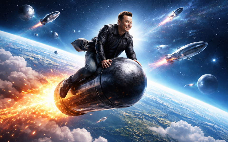 Elon Musk will hoch hinaus