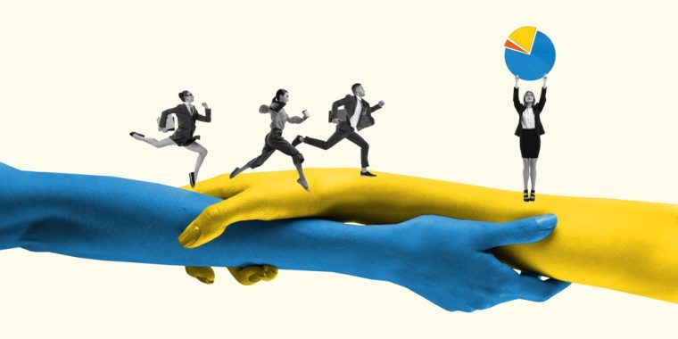 Die Ukraine macht Wachstum. Und ein bisschen Zukunft gleich dazu
