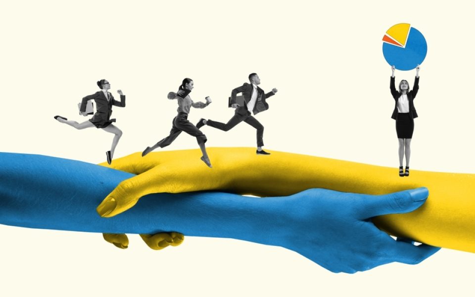 Trotz Krieg wächst die ukrainische Wirtschaft doppelt so stark wie die russische.