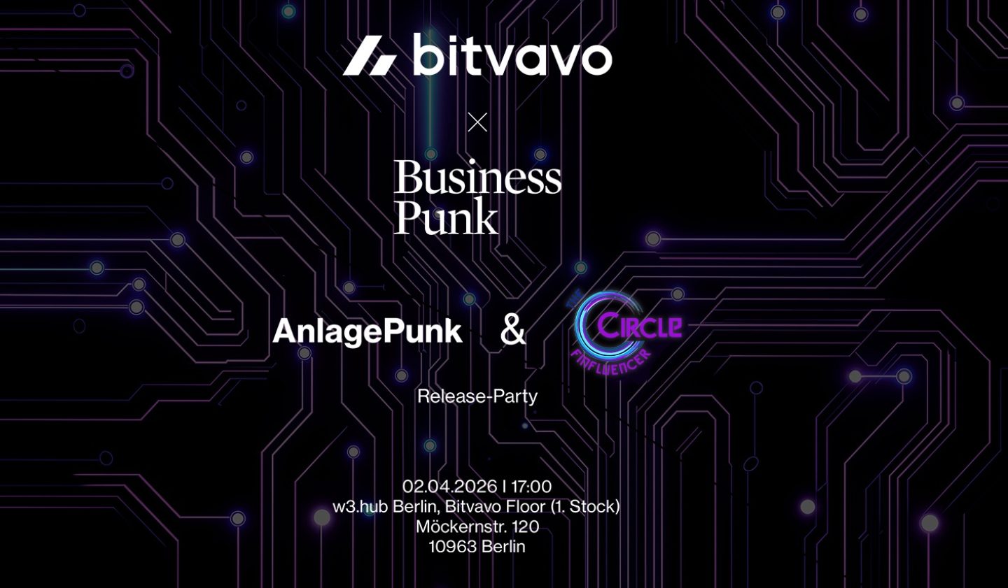 Anlage ist Punk – Und du bist zur Release Night eingeladen.