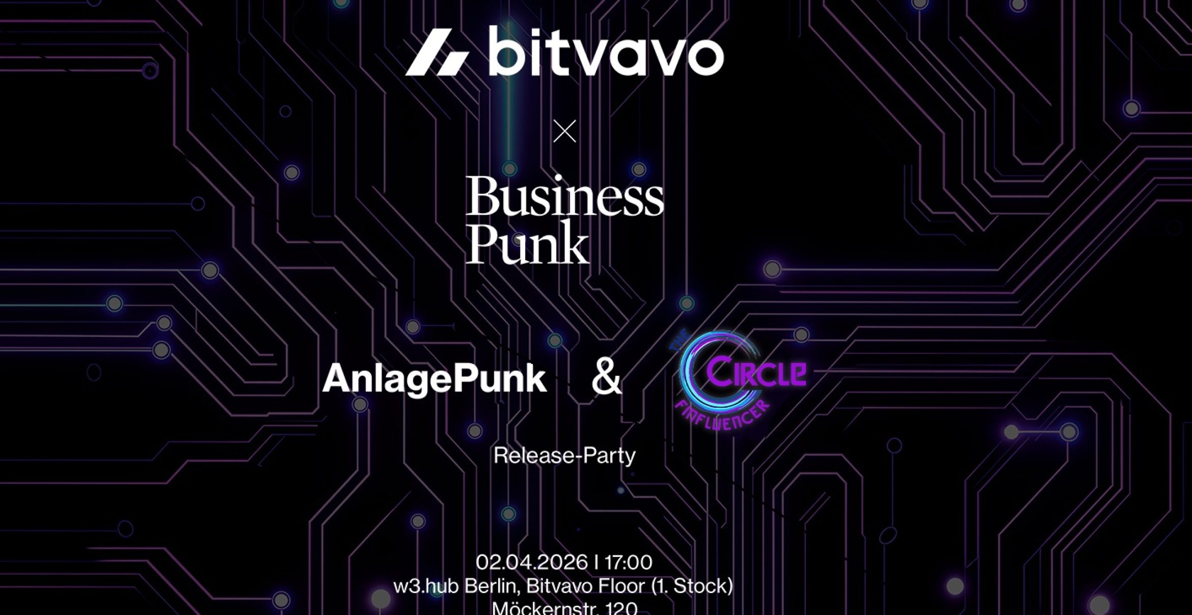 Anlage ist Punk – Und du bist zur Release Night eingeladen.