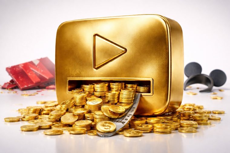 YouTube überholt Disney und Netflix – und keiner hat’s kommen sehen