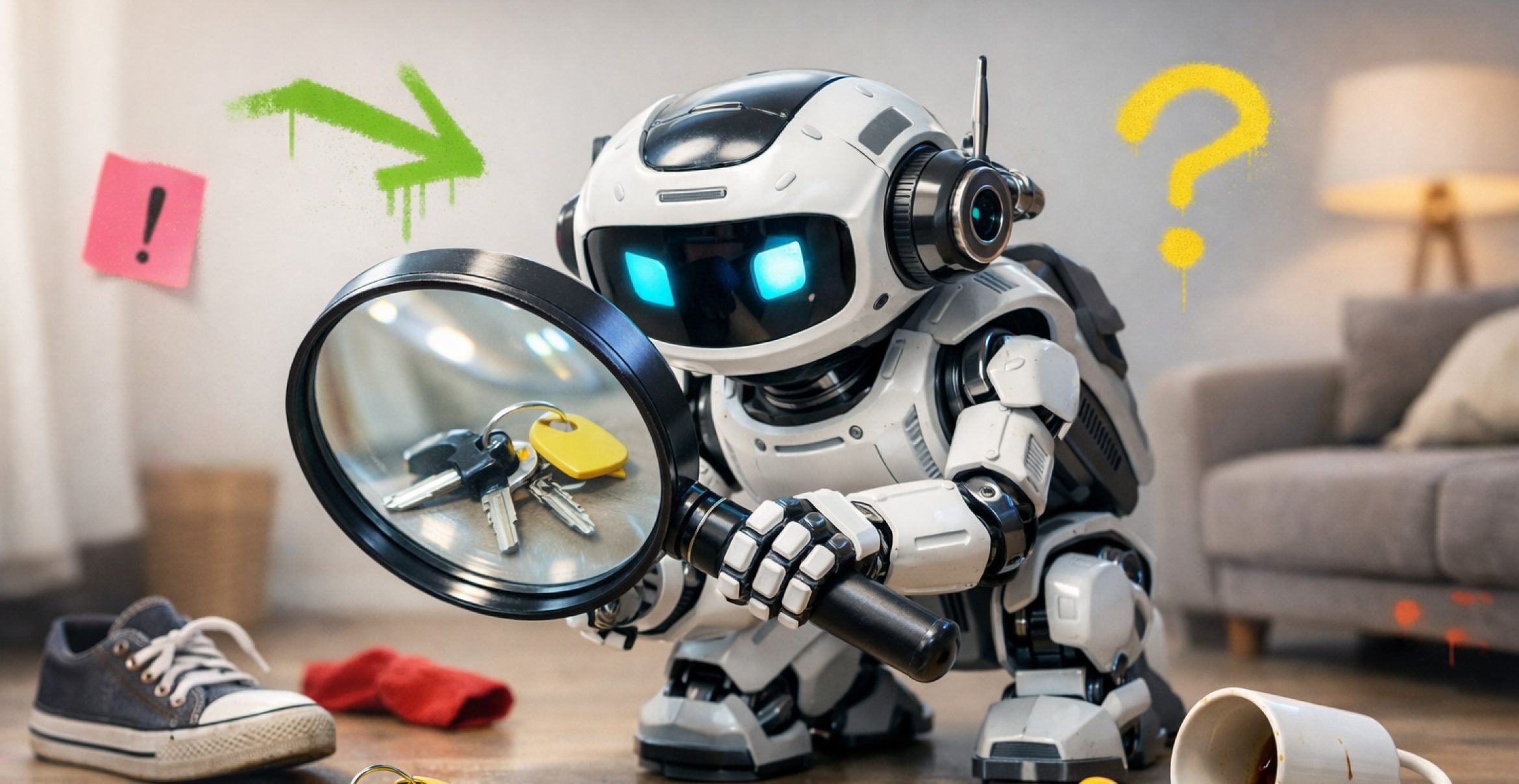 Dieser Roboter findet deine Schlüssel – dank Internet und Raum-Wissen